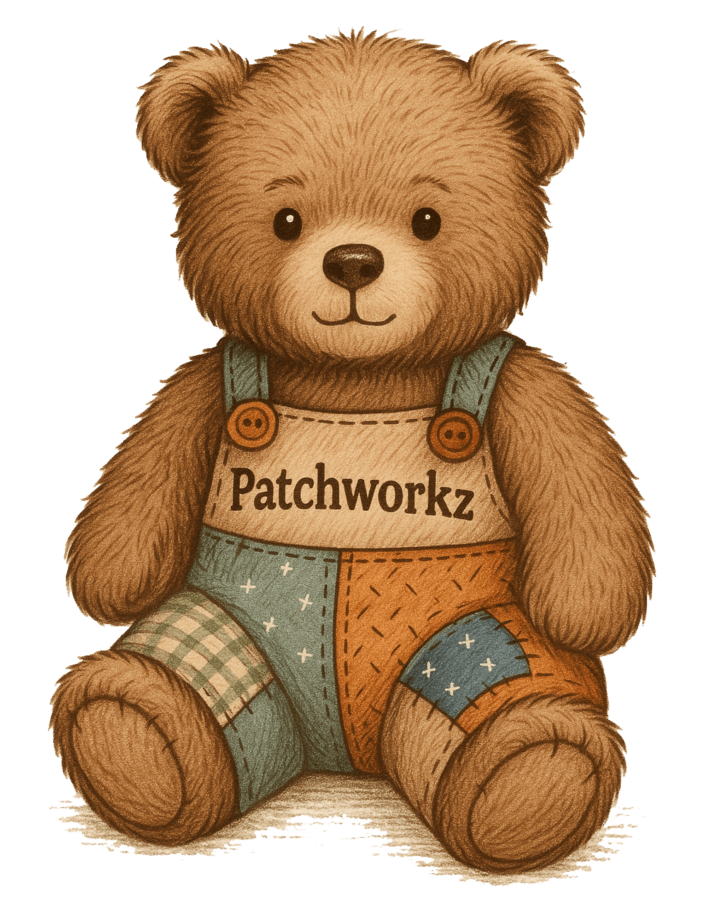 Patchwork-Bear-Logo-Design